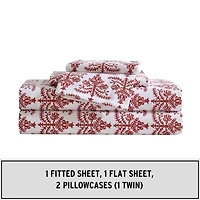 Eddie Bauer Jolly Trees Sheet Set