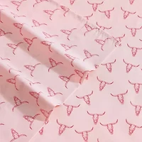 Wrangler Steer Skulls Sheet Set