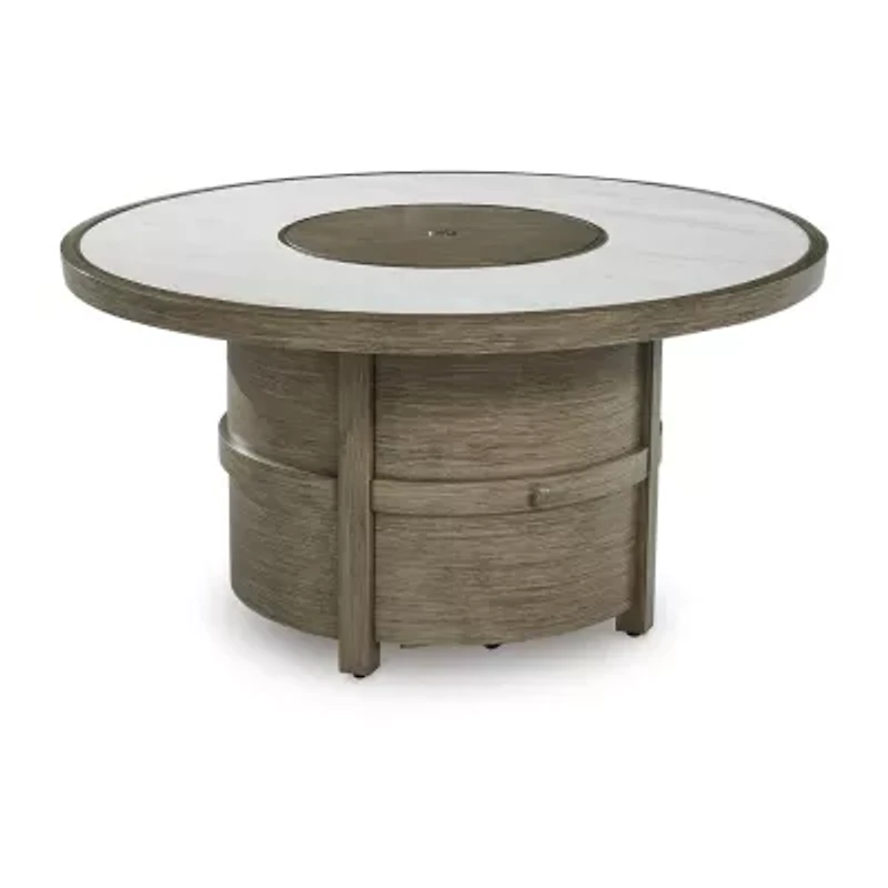Signature Design by Ashley Raleigh Ranch Fire Pit Table