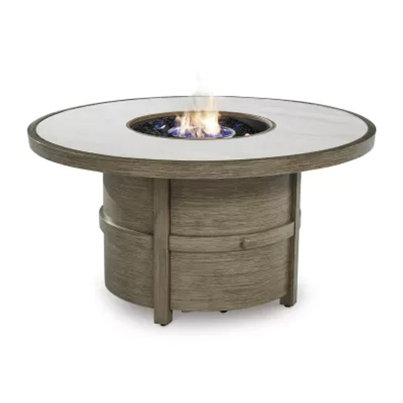 Signature Design by Ashley Raleigh Ranch Fire Pit Table