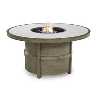 Signature Design by Ashley Raleigh Ranch Fire Pit Table