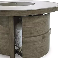 Signature Design by Ashley Raleigh Ranch Fire Pit Table