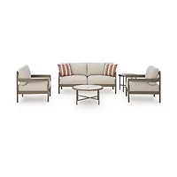Signature Design by Ashley Biddeford 5-Piece Outdoor Conversation Set
