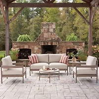 Signature Design by Ashley Biddeford 5-Piece Outdoor Conversation Set