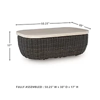 Signature Design by Ashley King Outdoor Coffee Table