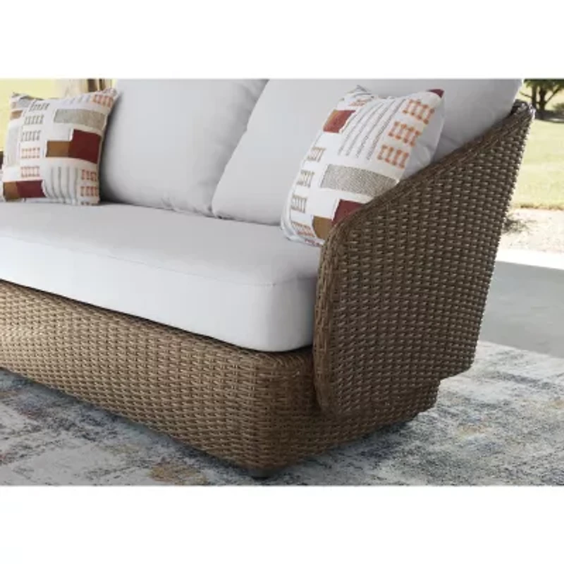 Signature Design by Ashley Carlinville 3-Piece Outdoor Conversation Set