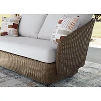 Signature Design by Ashley Carlinville 3-Piece Outdoor Conversation Set