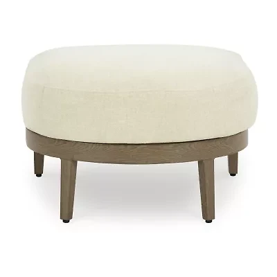 Signature Design by Ashley Severn Outdoor Ottoman with Cushion