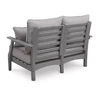 Signature Design by Ashley Long Beach Outdoor Loveseat with Cushion
