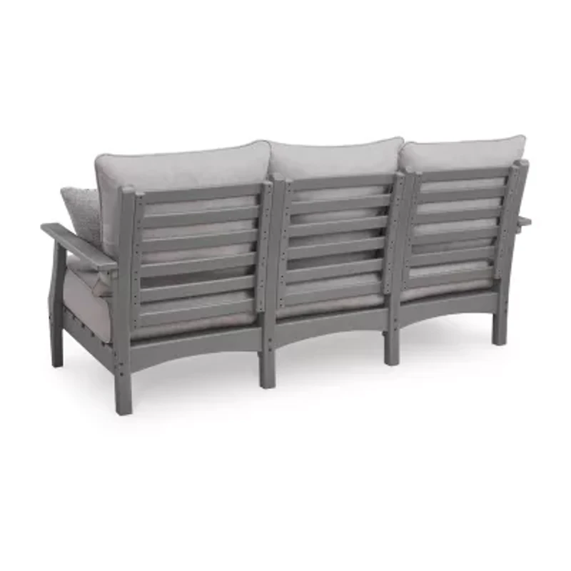Signature Design by Ashley Long Beach Outdoor Sofa with Cushion