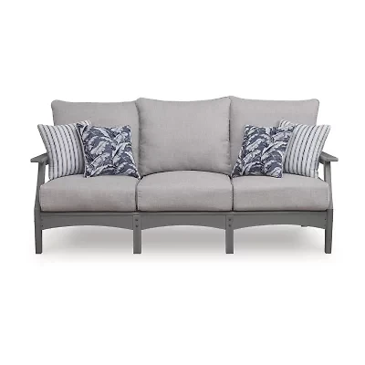 Signature Design by Ashley Long Beach Outdoor Sofa with Cushion