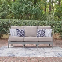 Signature Design by Ashley Long Beach Outdoor Sofa with Cushion