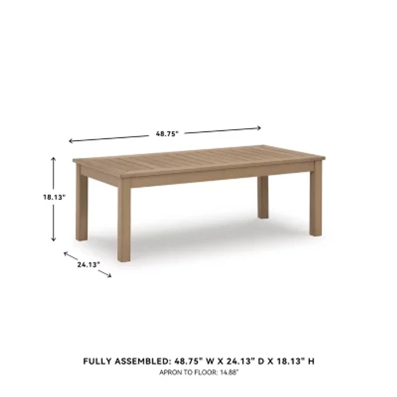 Signature Design by Ashley Hancock Outdoor Coffee Table