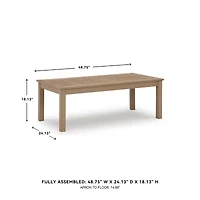 Signature Design by Ashley Hancock Outdoor Coffee Table
