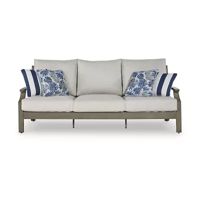 Signature Design by Ashley Raleigh Ranch Outdoor Sofa with Cushion