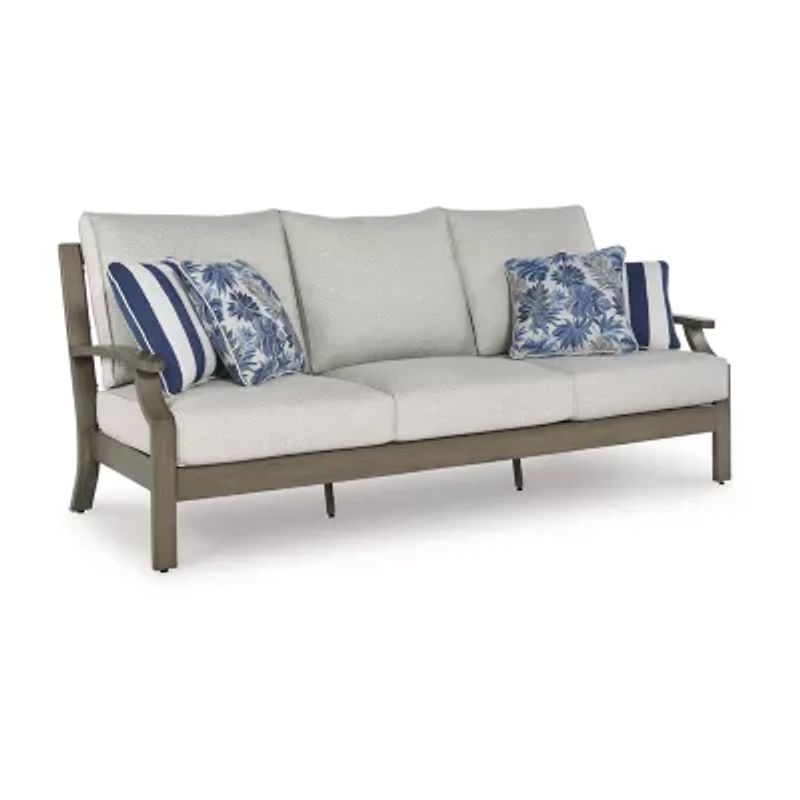 Signature Design by Ashley Raleigh Ranch Outdoor Sofa with Cushion