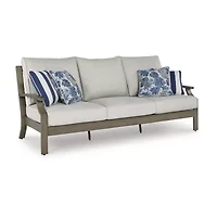 Signature Design by Ashley Raleigh Ranch Outdoor Sofa with Cushion