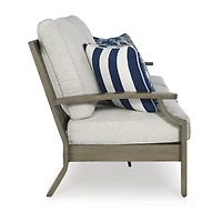 Signature Design by Ashley Raleigh Ranch Outdoor Sofa with Cushion