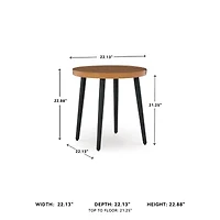 Signature Design by Ashley Hoquiam Outdoor End Table