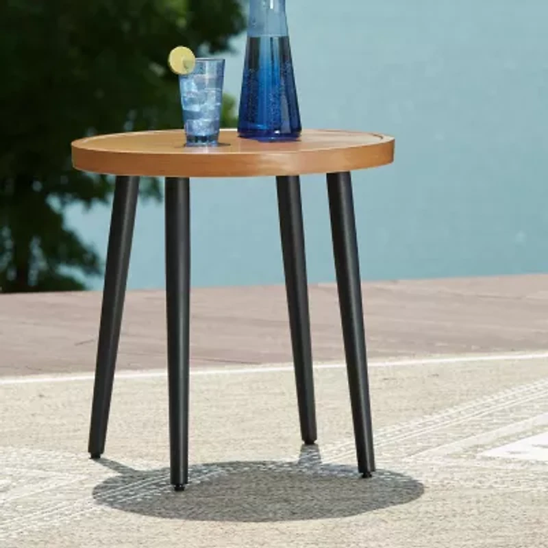 Signature Design by Ashley Hoquiam Outdoor End Table