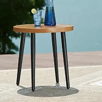 Signature Design by Ashley Hoquiam Outdoor End Table