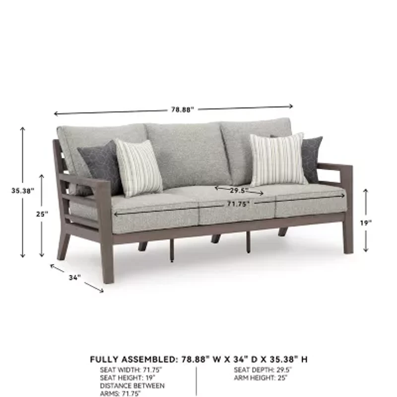 Signature Design by Ashley Hilo Outdoor Sofa