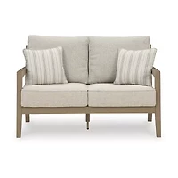Signature Design by Ashley Hancock Outdoor Loveseat with Cushion