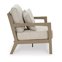 Signature Design by Ashley Hancock Outdoor Loveseat with Cushion