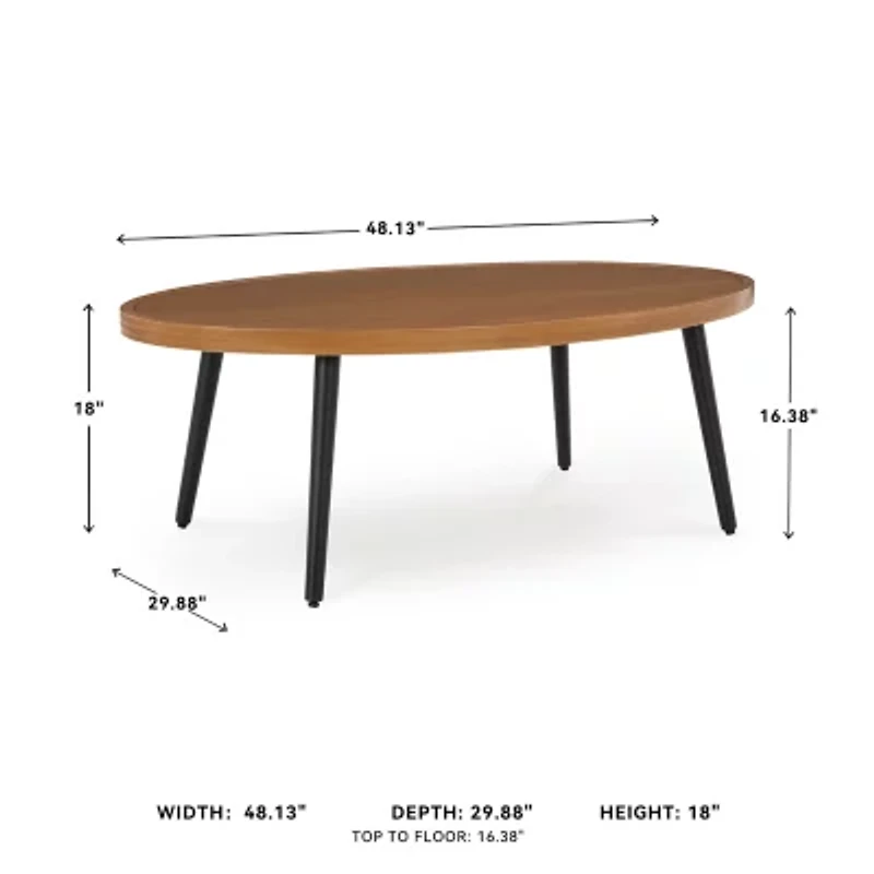 Signature Design by Ashley Hoquiam Outdoor Coffee Table