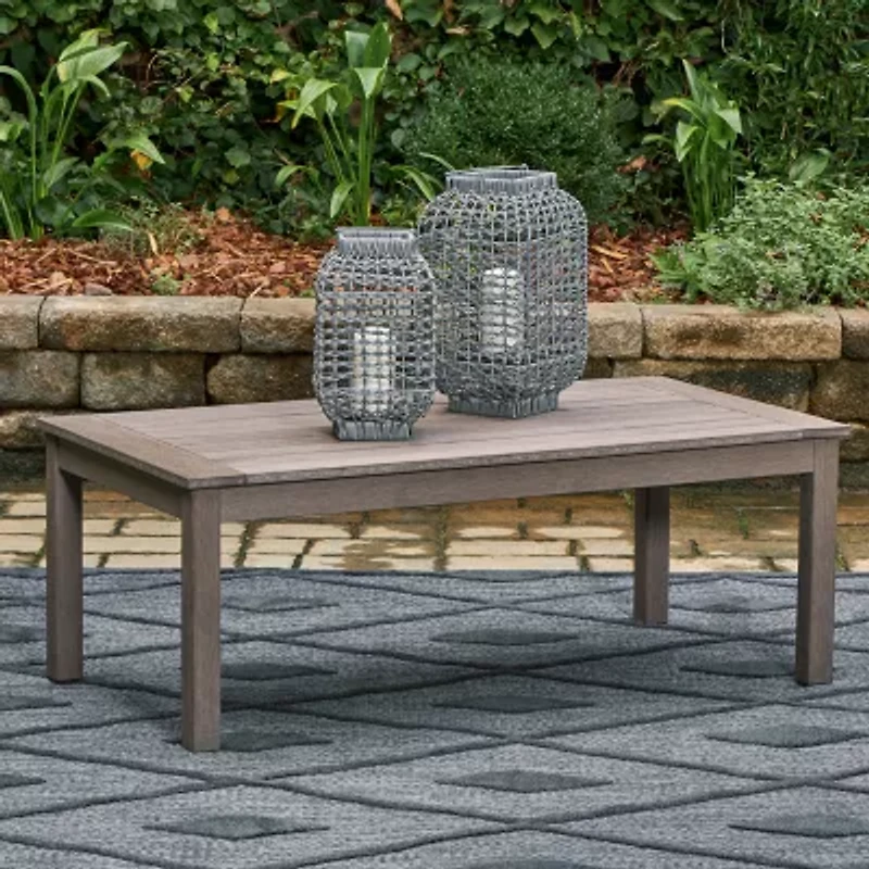 Signature Design by Ashley Hilo Outdoor Coffee Table