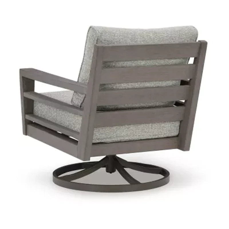 Signature Design by Ashley Hilo Outdoor Swivel Lounge Chair