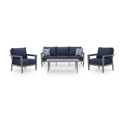 Signature Design by Ashley Gael 4-Piece Outdoor Conversation Set