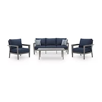 Signature Design by Ashley Gael 4-Piece Outdoor Conversation Set