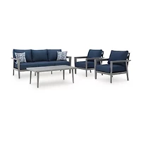 Signature Design by Ashley Gael 4-Piece Outdoor Conversation Set