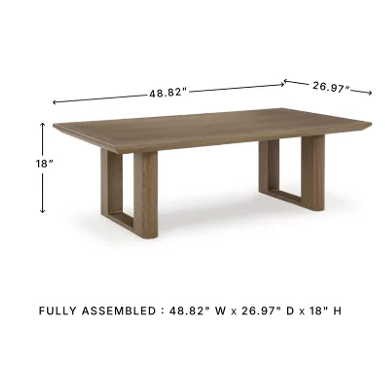 Signature Design by Ashley Severn Outdoor Coffee Table