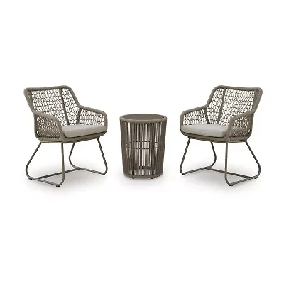 Signature Design by Ashley Moncure Heights 3-Piece Outdoor Chairs and Table Set
