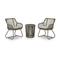 Signature Design by Ashley Moncure Heights 3-Piece Outdoor Chairs and Table Set