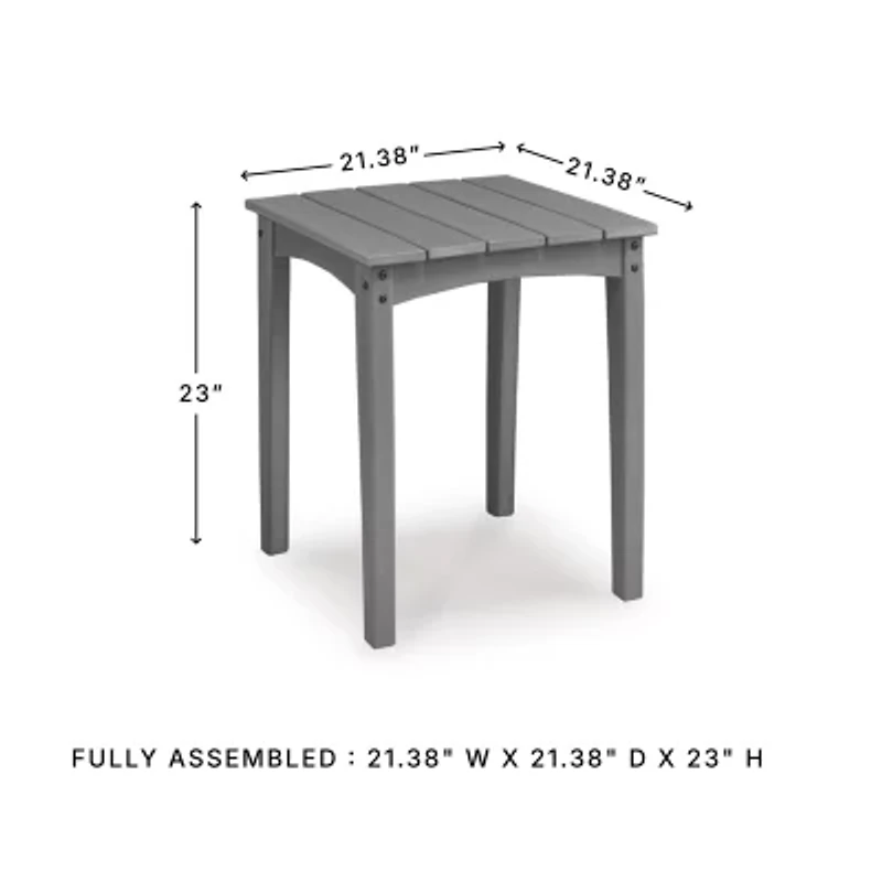 Signature Design by Ashley Long Beach Outdoor End Table