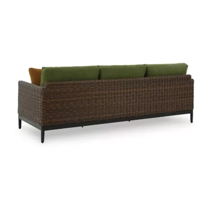 Signature Design by Ashley Hoquiam Outdoor Sofa with Cushion