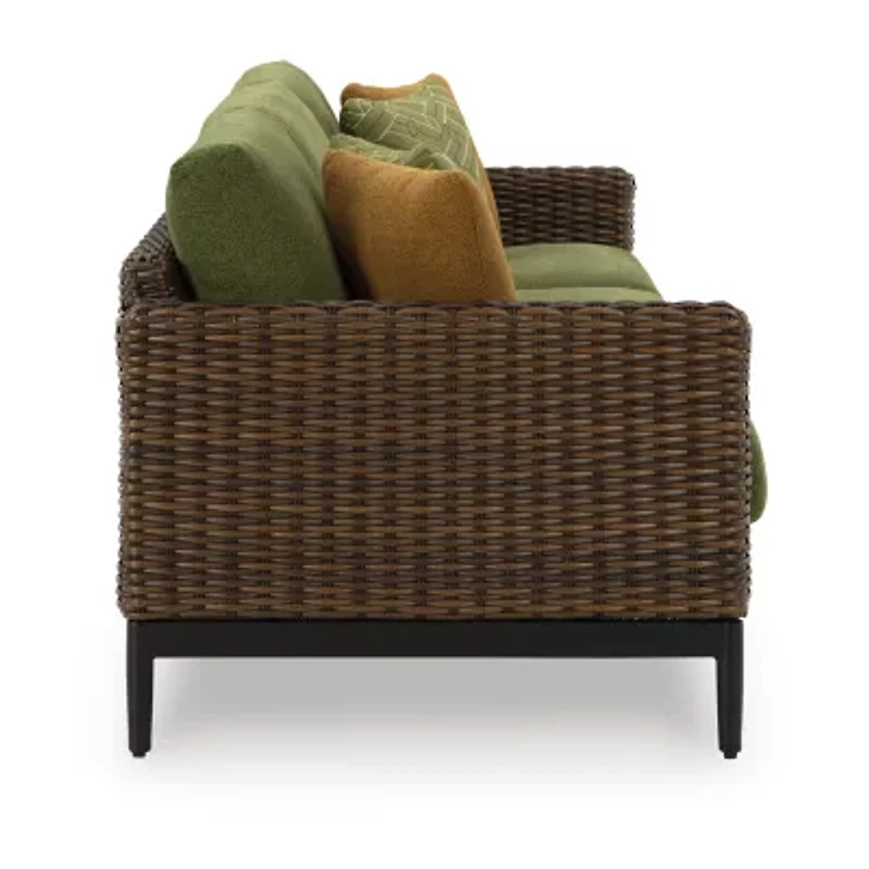 Signature Design by Ashley Hoquiam Outdoor Sofa with Cushion