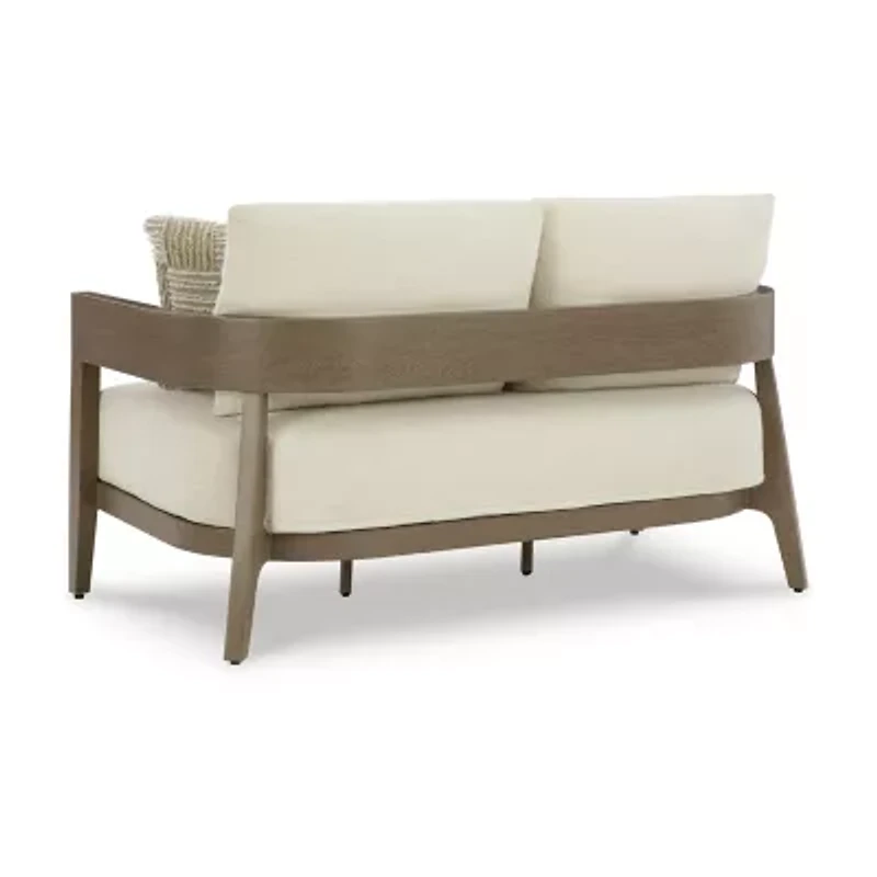 Signature Design by Ashley Severn Outdoor Loveseat with Cushion