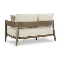 Signature Design by Ashley Severn Outdoor Loveseat with Cushion
