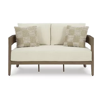 Signature Design by Ashley Severn Outdoor Loveseat with Cushion