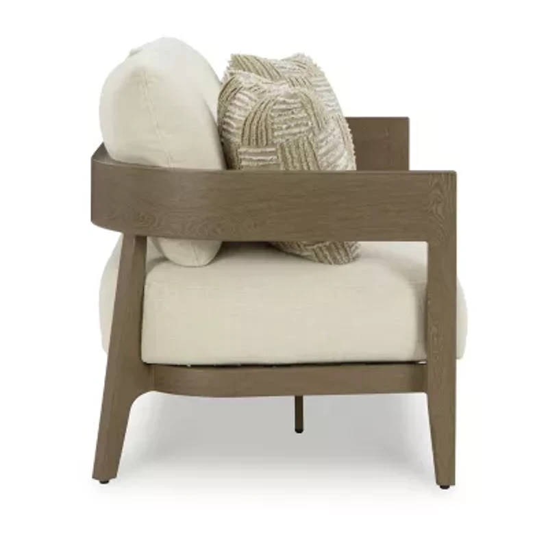 Signature Design by Ashley Severn Outdoor Loveseat with Cushion