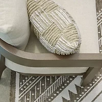 Signature Design by Ashley Severn Outdoor Loveseat with Cushion