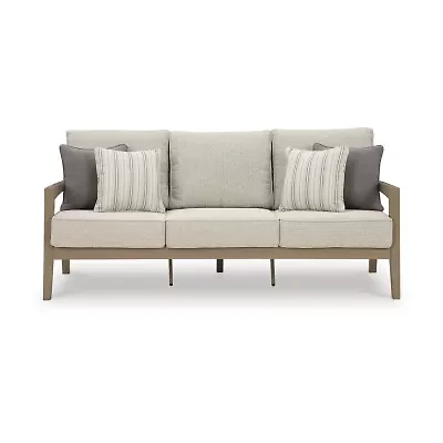 Signature Design by Ashley Hancock Outdoor Sofa with Cushion