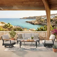Signature Design by Ashley Carmel 4-Piece Outdoor Conversation Set