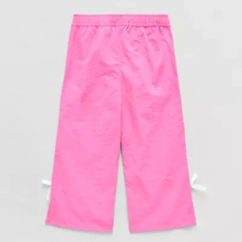 Okie Dokie Toddler & Little Girls Straight Regular Fit Juniors Pull-On Pant
