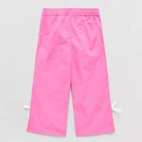 Okie Dokie Toddler & Little Girls Straight Regular Fit Juniors Pull-On Pant