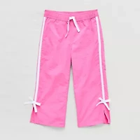 Okie Dokie Toddler & Little Girls Straight Regular Fit Juniors Pull-On Pant